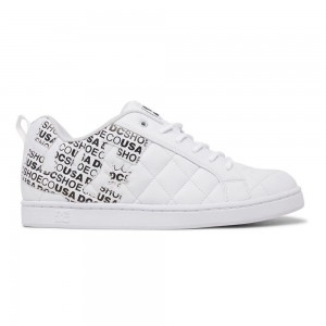 DC Shoes Alliance Skate Sko Herre Hvide Sort | FAWE-31279