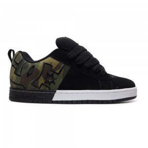 DC Shoes Court Graffik Skate Sko Herre Sort | TLVU-98725