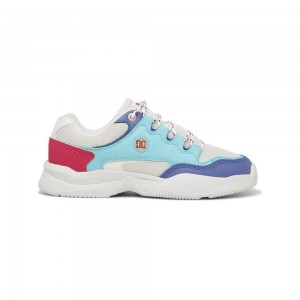 DC Shoes Decel Sportssko Dame Grå Blå | DRVE-40938