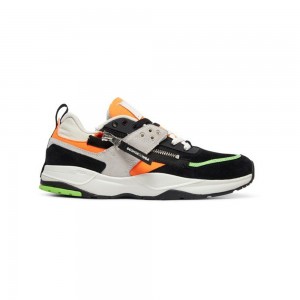 DC Shoes E.Tribeka Sportssko Herre Sort Orange | DIFS-69853