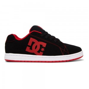 DC Shoes Gaveler Skate Sko Herre Sort Rød | YXDK-12473