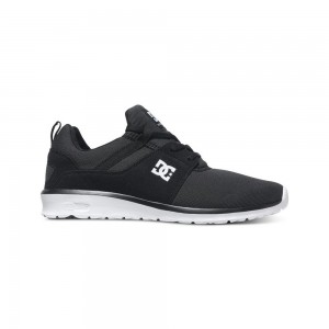 DC Shoes Heathrow Sportssko Dame Sort Hvide | HQXG-18645