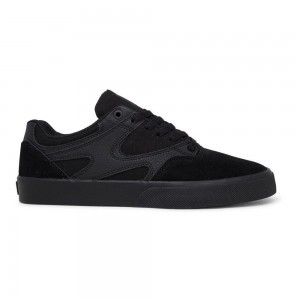 DC Shoes Kalis Vulc Skate Sko Herre Sort | NLOI-02136