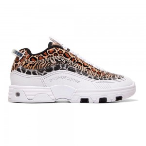 DC Shoes Legacy OG Sportssko Dame Leopard Flerfarvede | IMVN-86072