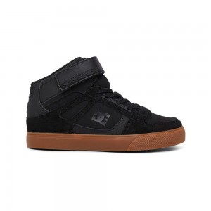 DC Shoes Pure Skate Sko Børn Sort Brune | ALNU-54019