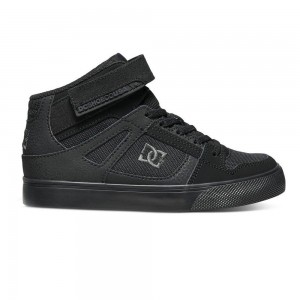 DC Shoes Pure Skate Sko Børn Sort | NVGZ-61205