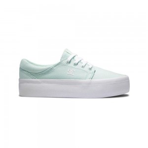 DC Shoes Trase Skate Sko Dame Grøn | YVGZ-12697