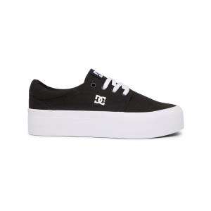 DC Shoes Trase Skate Sko Dame Sort | URXI-25018