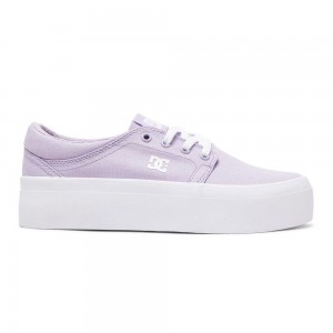 DC Shoes Trase TX Skate Sko Dame Lilla | FEUV-41809