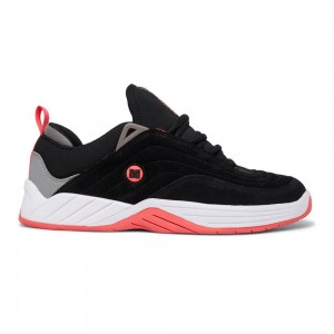 DC Shoes Williams Slim Sportssko Herre Sort Lyserød | VZPG-54869