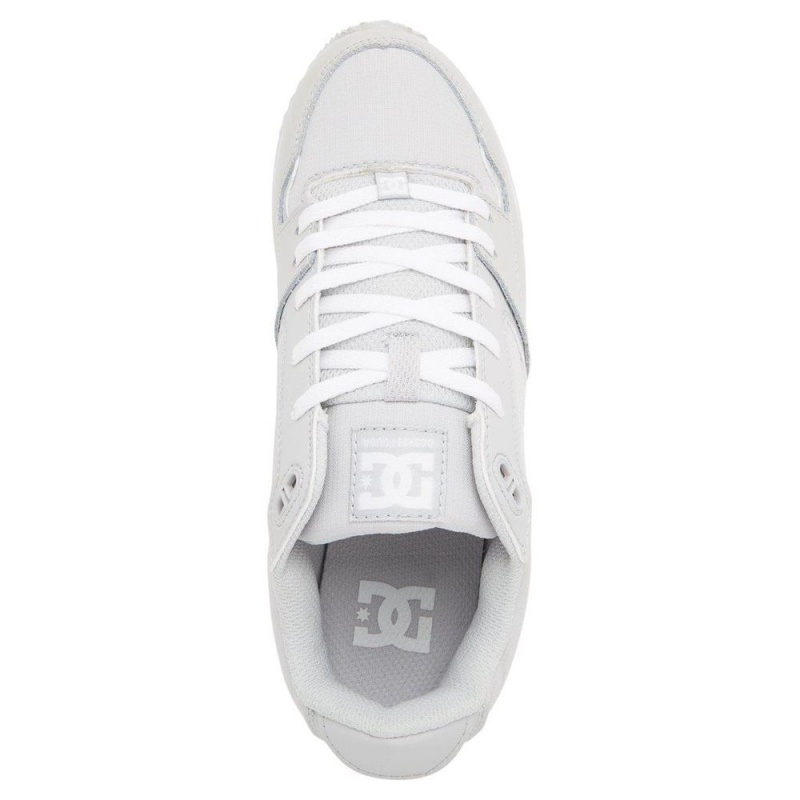 DC Shoes Alias Sportssko Dame Grå Hvide | XCDY-32687