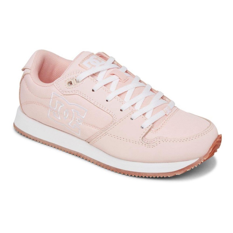 DC Shoes Alias Sportssko Dame Lyserød Hvide | JARN-13287