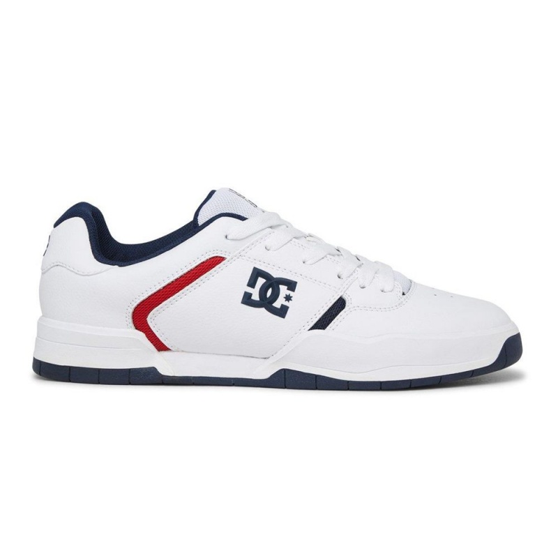 DC Shoes Central Sportssko Herre Hvide Blå | NCGQ-85179