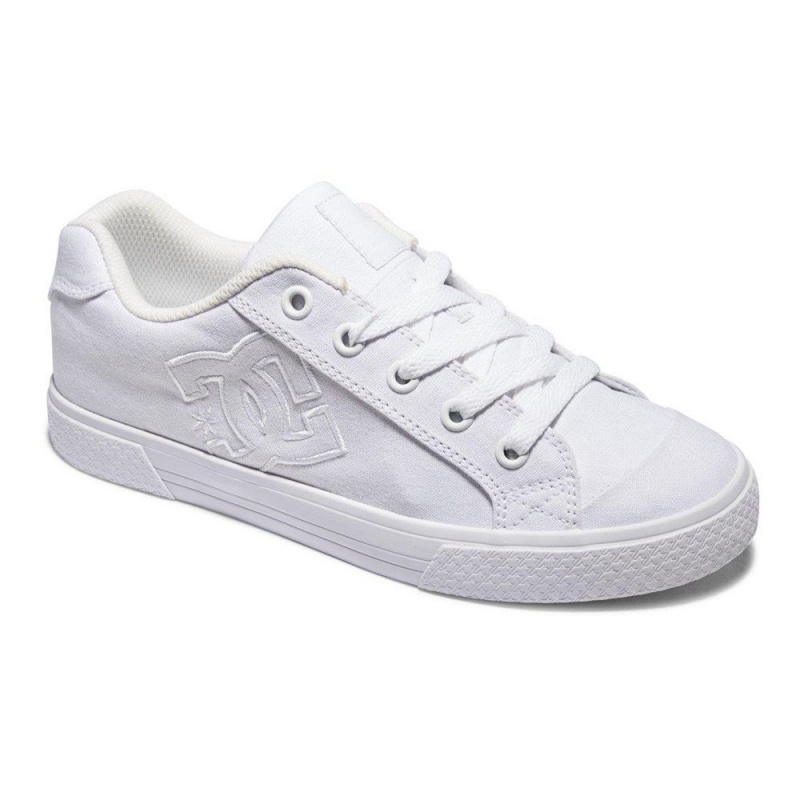 DC Shoes Chelsea Skate Sko Dame Hvide | UJEK-16934