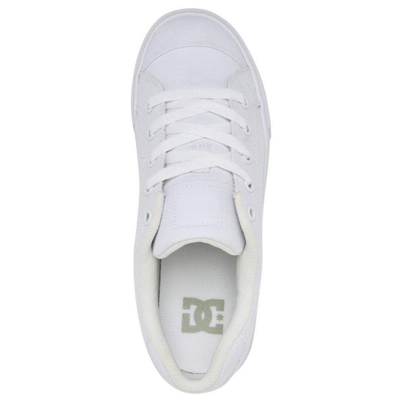 DC Shoes Chelsea Skate Sko Dame Hvide | UJEK-16934