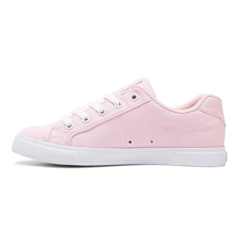 DC Shoes Chelsea Skate Sko Dame Lyserød Hvide | BKCR-68935