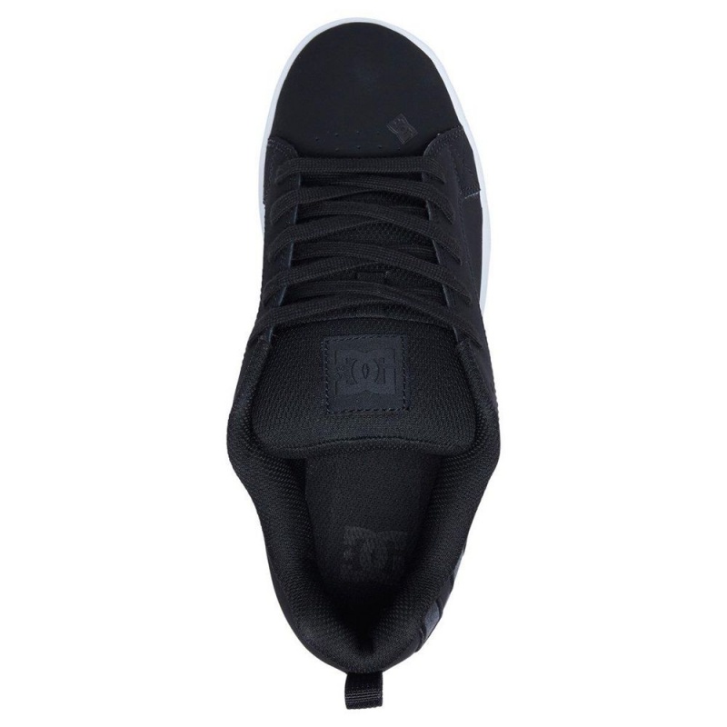 DC Shoes Court Graffik Skate Sko Dame Sort | MATQ-83065