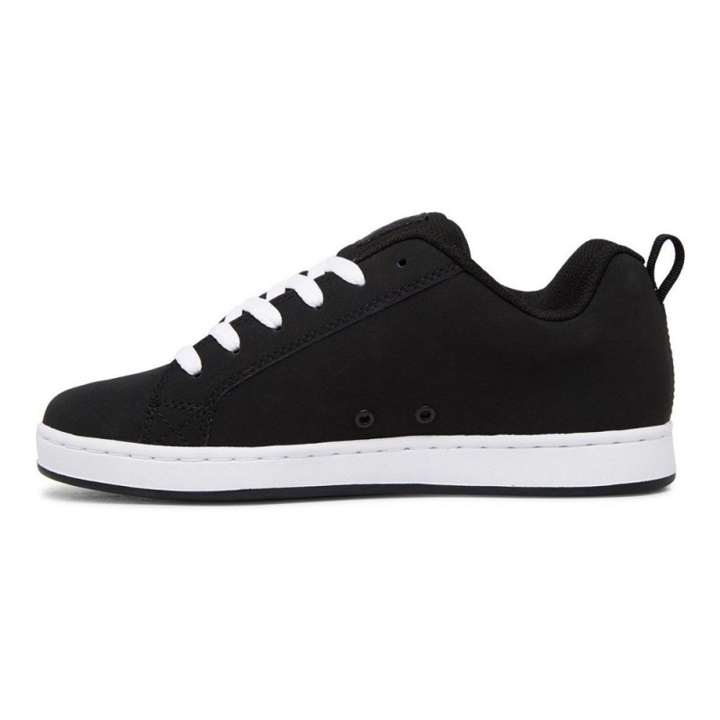 DC Shoes Court Graffik Skate Sko Dame Sort Lyselyserød | YCLG-14736