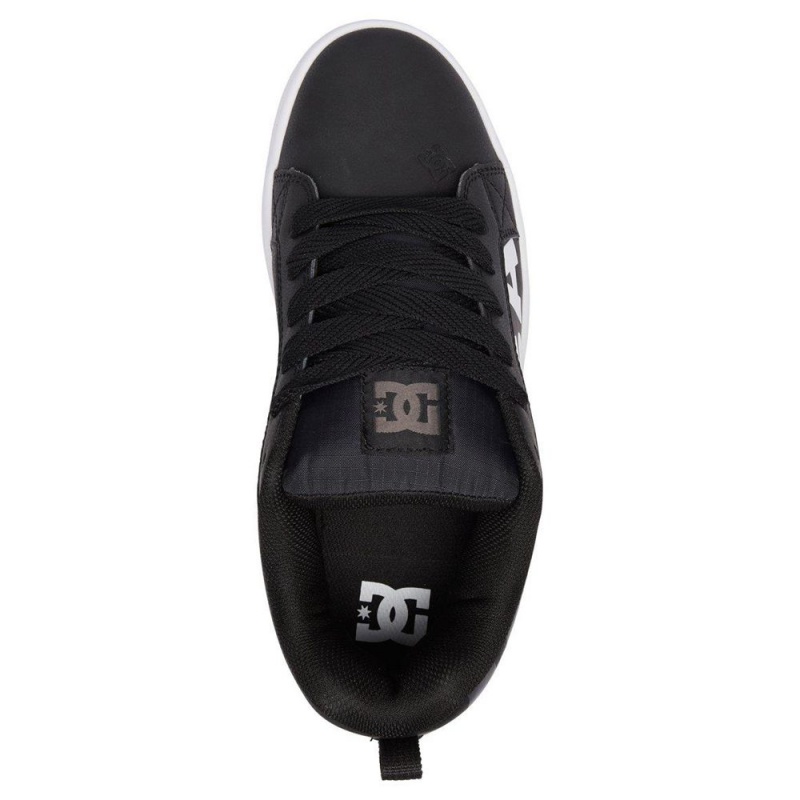 DC Shoes Court Graffik Skate Sko Herre Sort Hvide | WFZC-74096