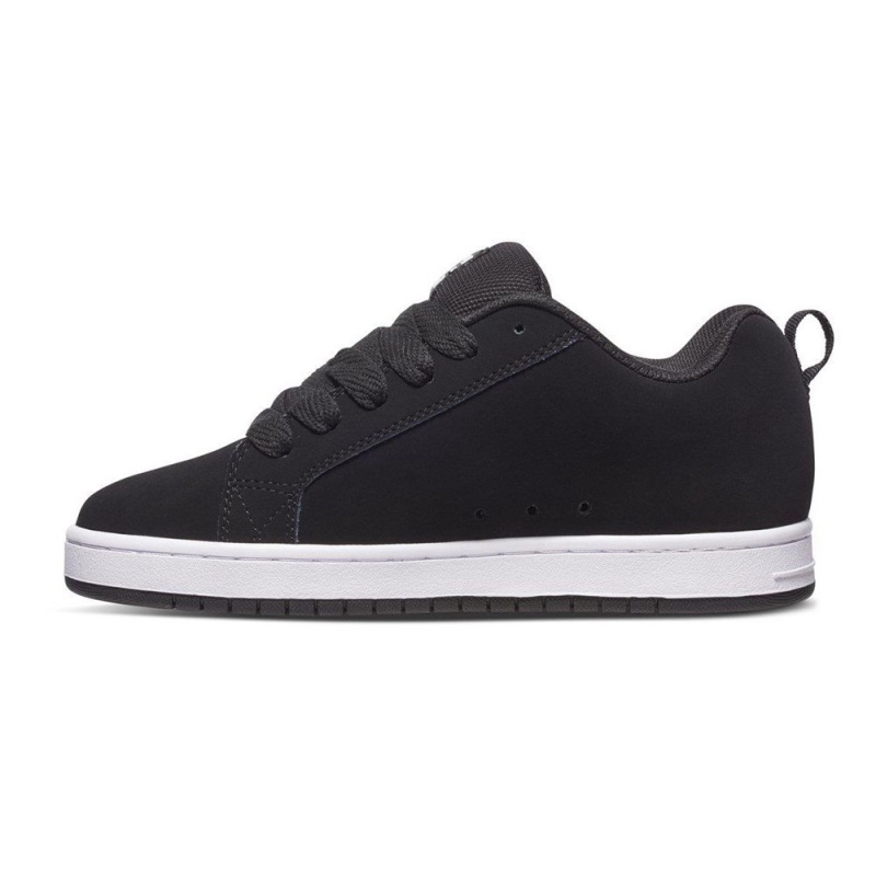 DC Shoes Court Graffik Skate Sko Herre Sort Hvide | YIEZ-38724