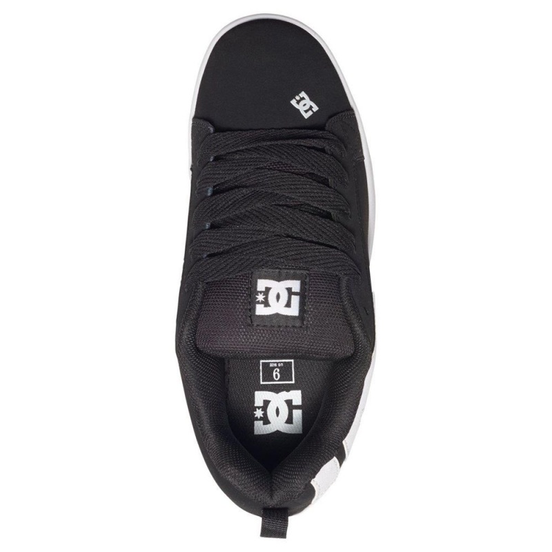 DC Shoes Court Graffik Skate Sko Herre Sort Hvide | YIEZ-38724