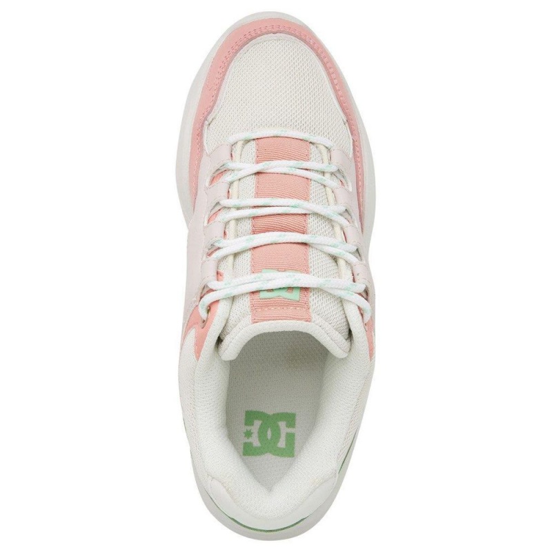 DC Shoes Decel Sportssko Dame Grå Lyserød | IDQV-25084