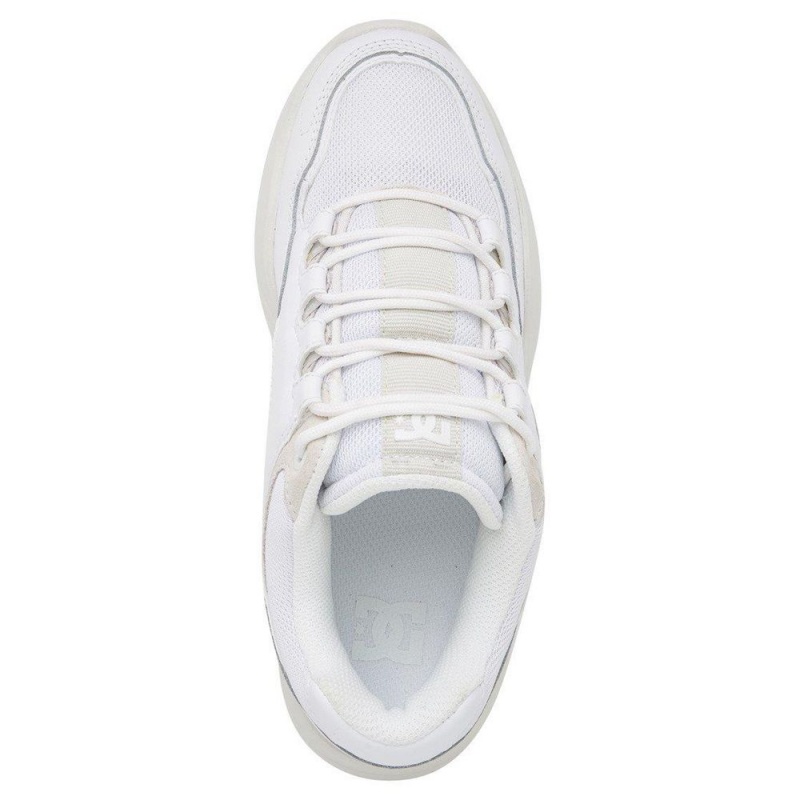 DC Shoes Decel Sportssko Dame Hvide Grå | VWCD-86142