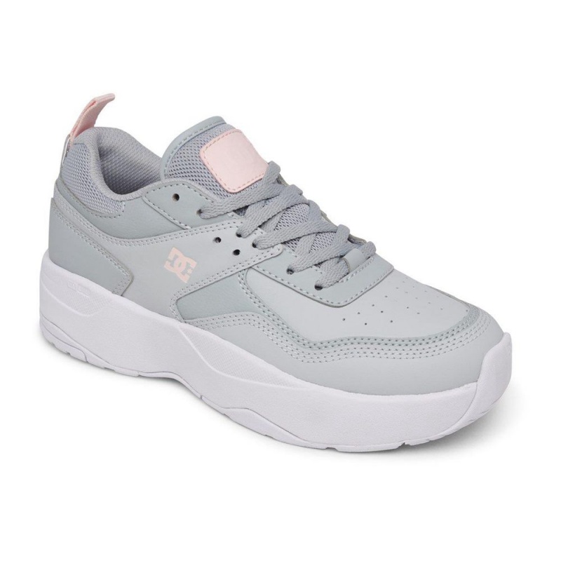 DC Shoes E.Tribeka Sportssko Dame Grå Lyserød | FGRJ-64805