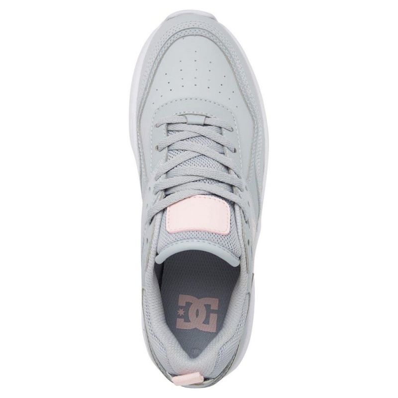 DC Shoes E.Tribeka Sportssko Dame Grå Lyserød | FGRJ-64805