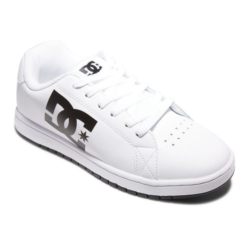 DC Shoes Gaveler Skate Sko Herre Hvide Sort | LPZD-98213