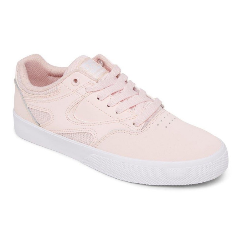 DC Shoes Kalis Vulc Skate Sko Dame Lyserød | KZCO-47061