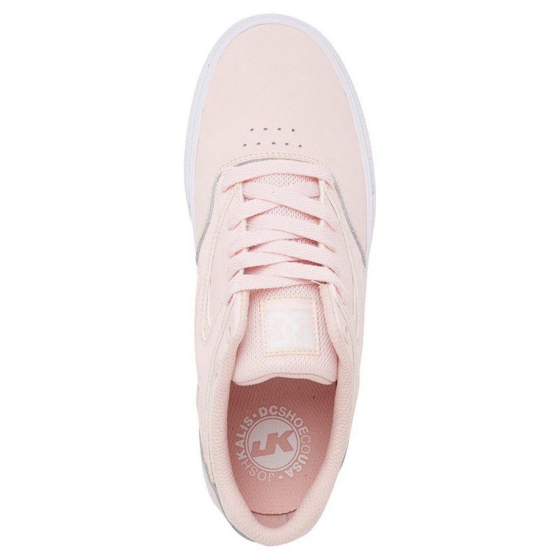 DC Shoes Kalis Vulc Skate Sko Dame Lyserød | KZCO-47061