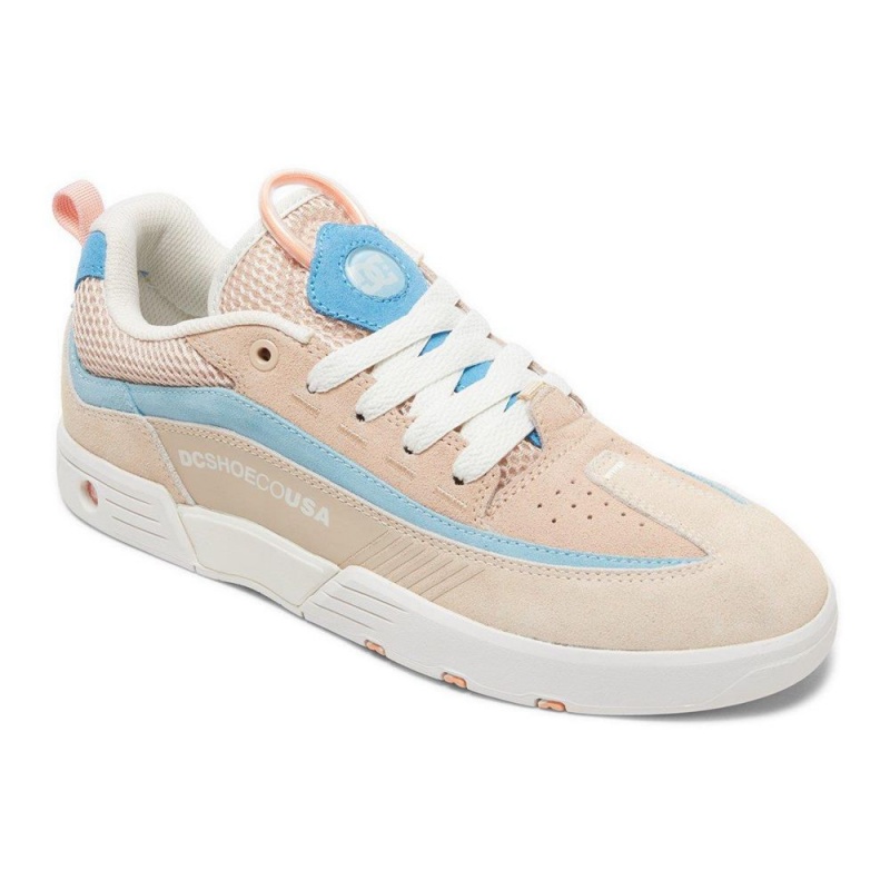 DC Shoes Legacy 98 Sportssko Herre Lyserød Blå | EFBP-08163