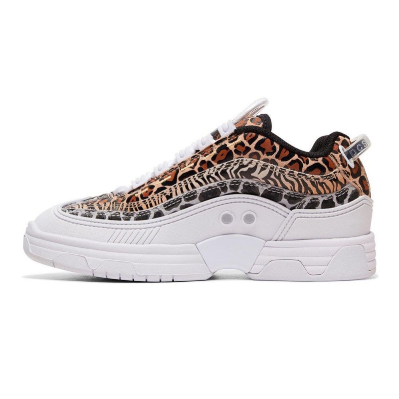 DC Shoes Legacy OG Sportssko Dame Leopard Flerfarvede | IMVN-86072