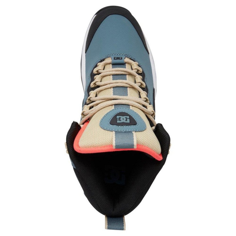 DC Shoes Navigator Støvler Herre Blå Khaki | ZTSO-43180