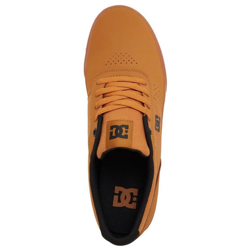 DC Shoes Switch Skate Sko Herre Brune Sort | ZHVB-49163