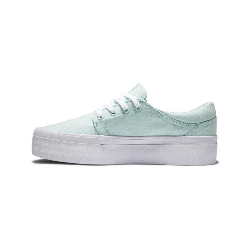 DC Shoes Trase Skate Sko Dame Grøn | YVGZ-12697