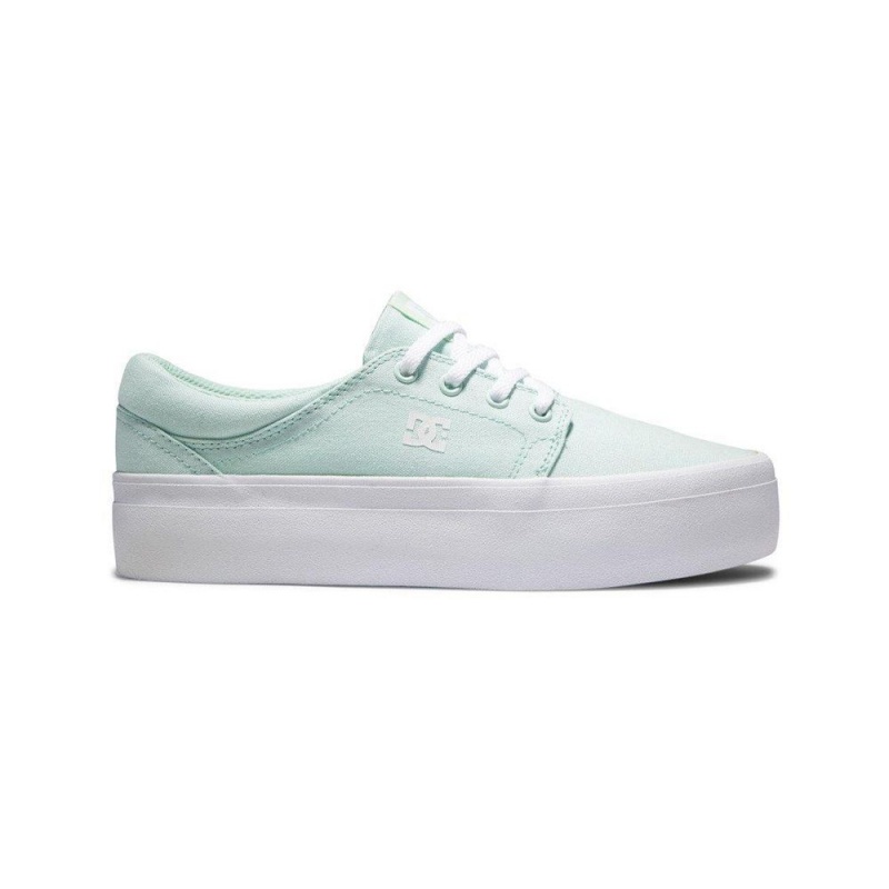 DC Shoes Trase Skate Sko Dame Grøn | YVGZ-12697