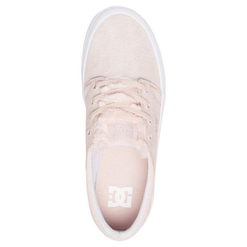 DC Shoes Trase Skate Sko Dame Lyserød | LENH-94051