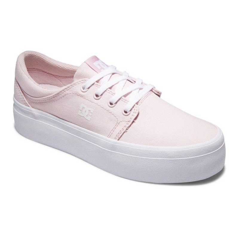 DC Shoes Trase Skate Sko Dame Lyserød | RSBN-69105