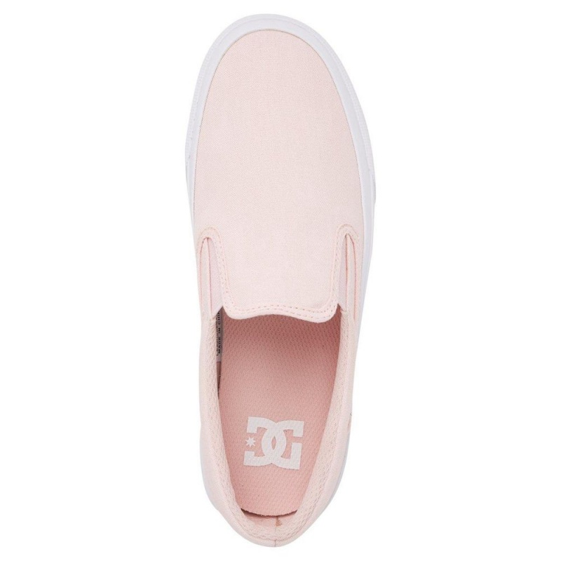 DC Shoes Trase Skate Sko Dame Lyserød | WSMX-53746