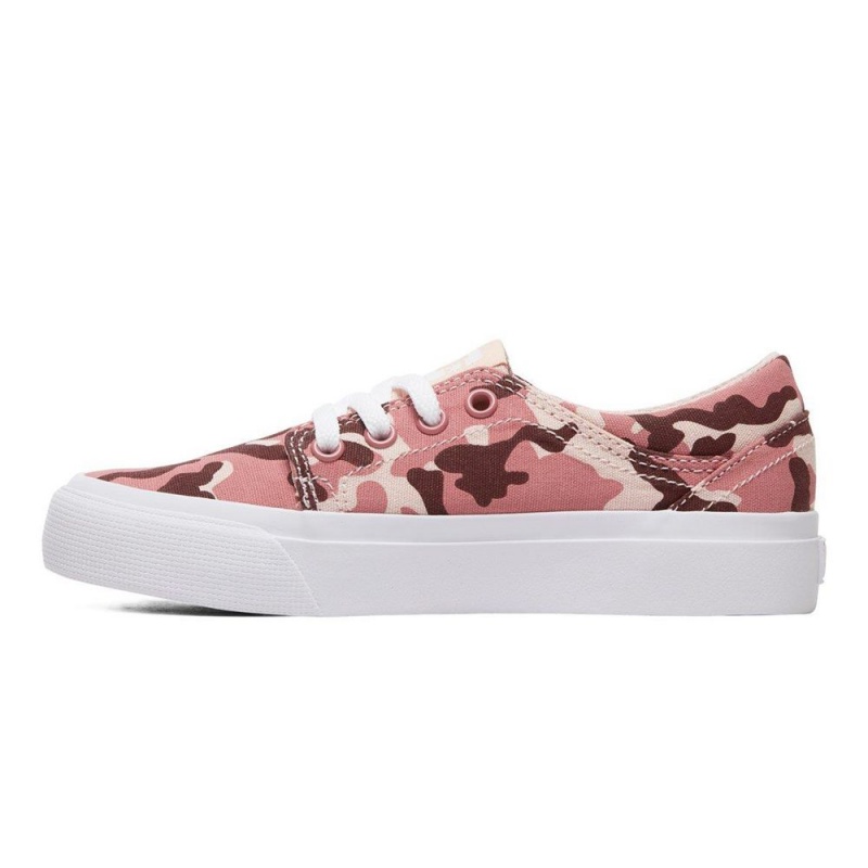 DC Shoes Trase TX Skate Sko Børn Lyserød | TBPF-69748