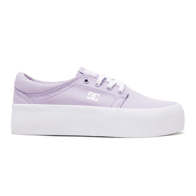 DC Shoes Trase TX Skate Sko Dame Lilla | FEUV-41809