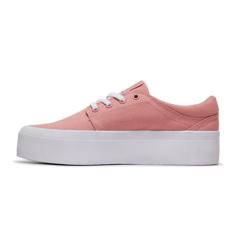 DC Shoes Trase TX Skate Sko Dame Lyserød | LHXZ-23470