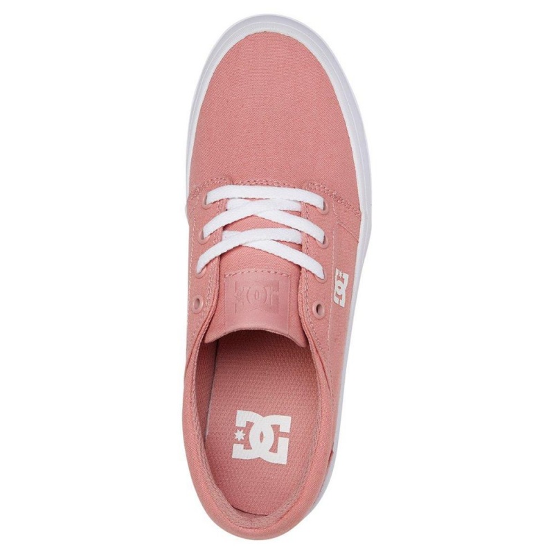 DC Shoes Trase TX Skate Sko Dame Lyserød | LHXZ-23470