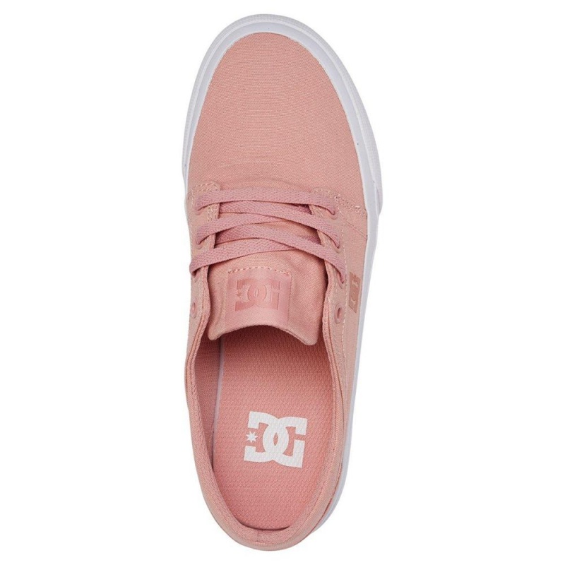 DC Shoes Trase TX Skate Sko Dame Lyserød | NWZY-17289