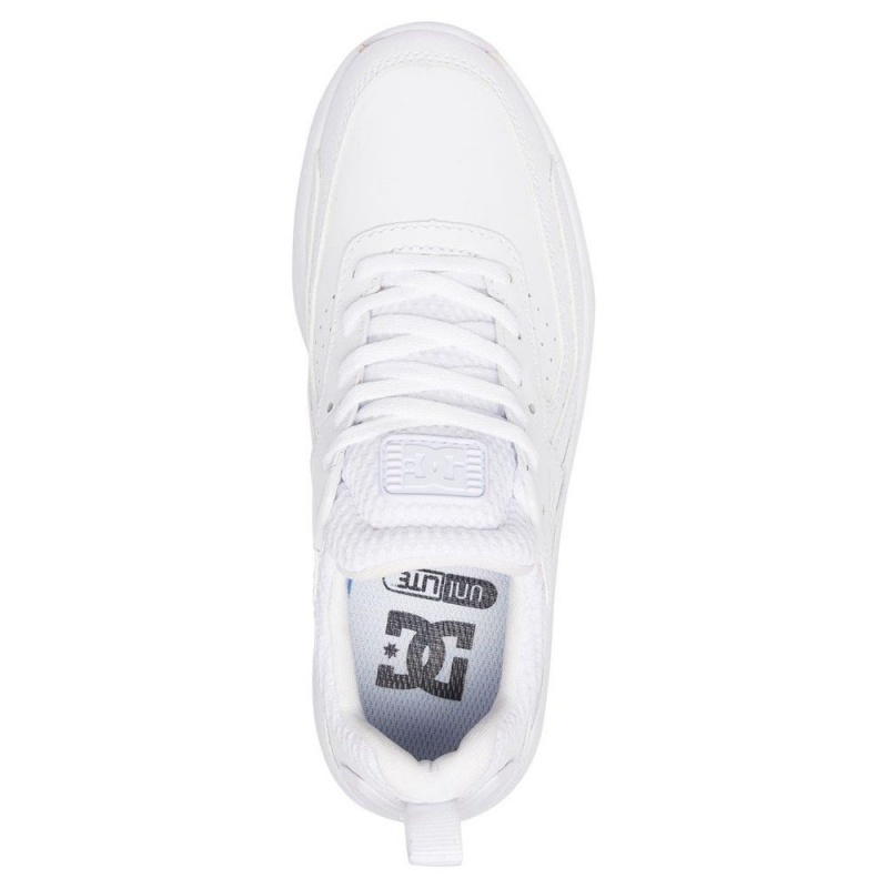 DC Shoes Vandium Sportssko Dame Hvide | ITPR-14985