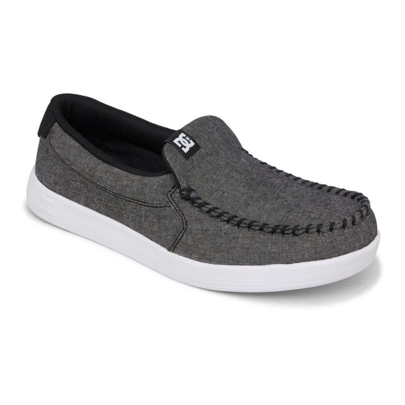 DC Shoes Villain Skate Sko Herre Grå | LWYO-91463