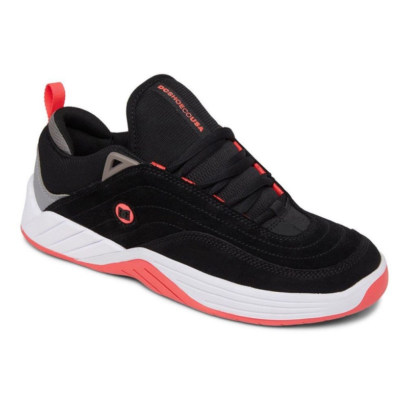 DC Shoes Williams Slim Sportssko Herre Sort Lyserød | VZPG-54869