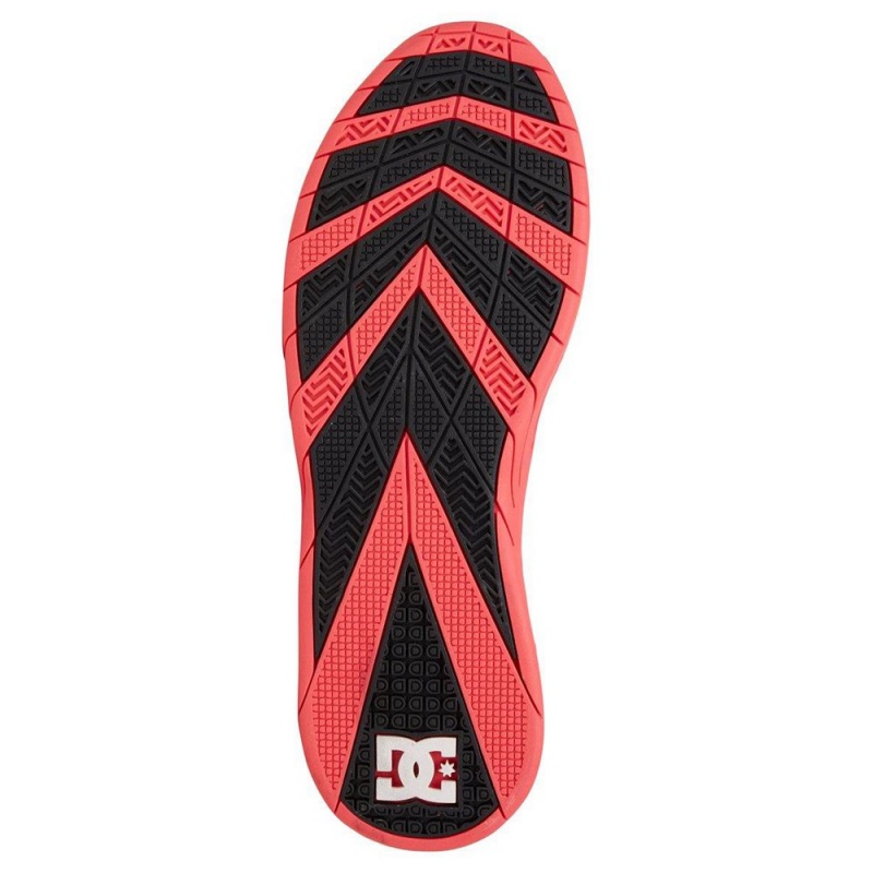 DC Shoes Williams Slim Sportssko Herre Sort Lyserød | VZPG-54869